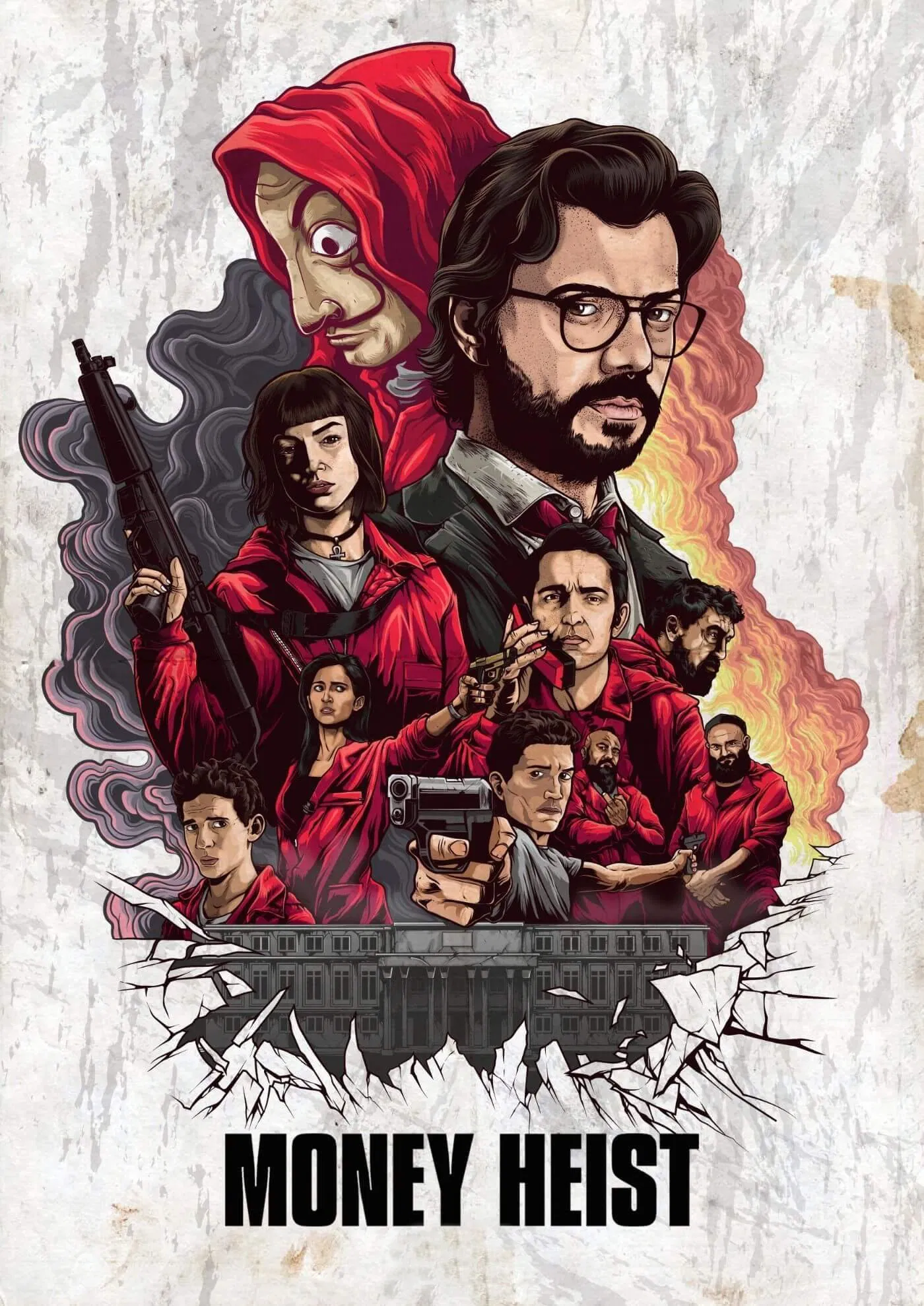 دانلود سریال 2021-2017 Money Heist
